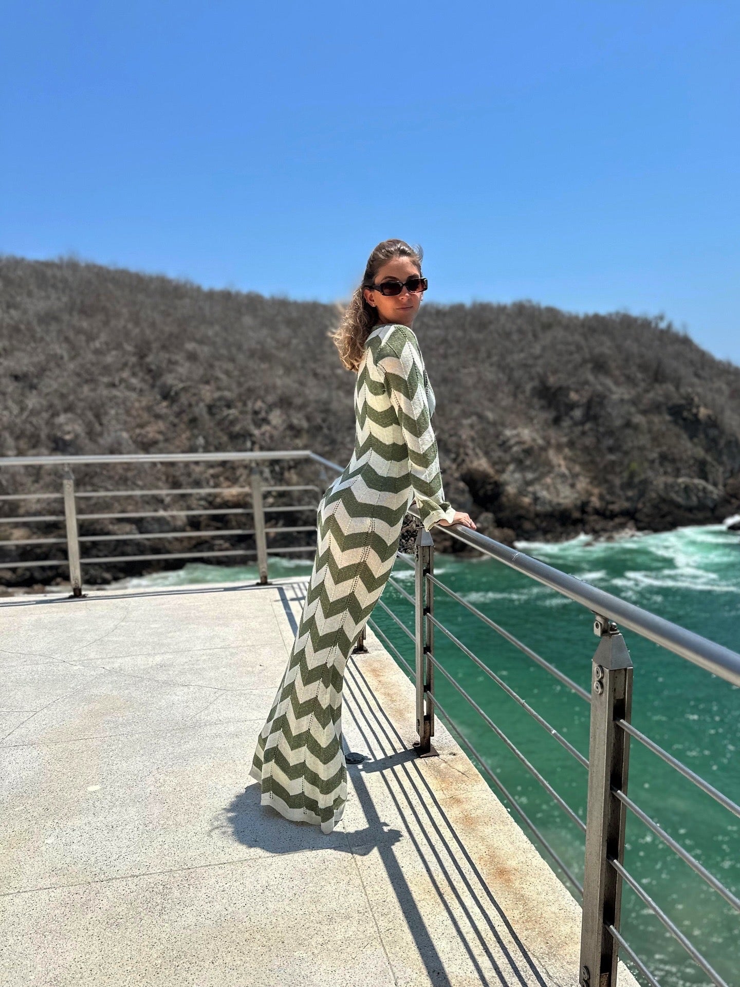 VESTIDO OLIVE CREAM COVERUP