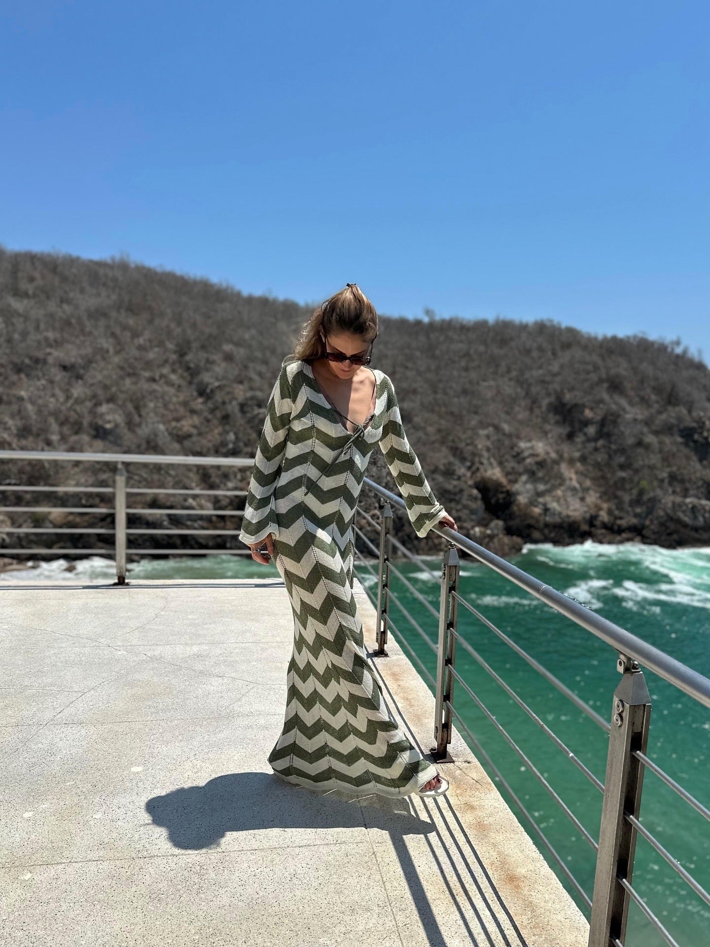 VESTIDO OLIVE CREAM COVERUP