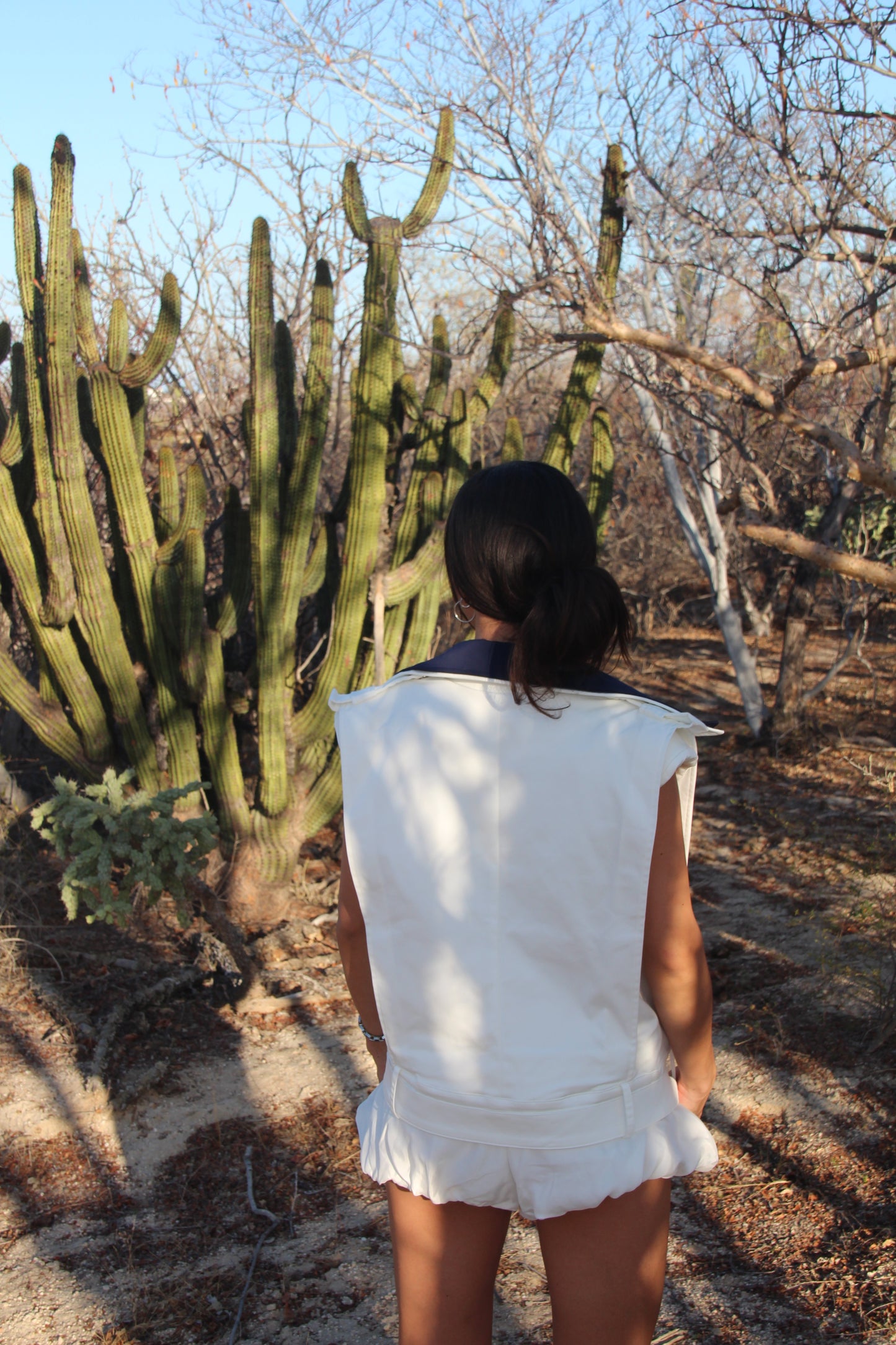 CHALECO OVERSIZED BLANCO