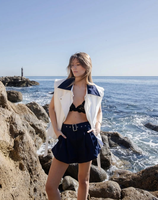 CHALECO OVERSIZED BLANCO