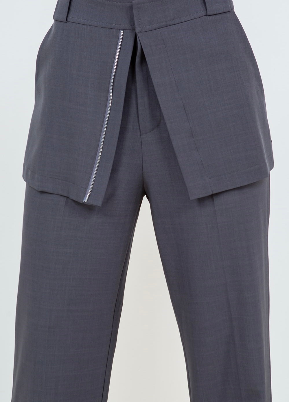 PANTS DE VESTIR CON FALDA SOBREPUESTA