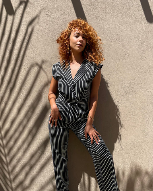 JUMPSUIT STRIPED